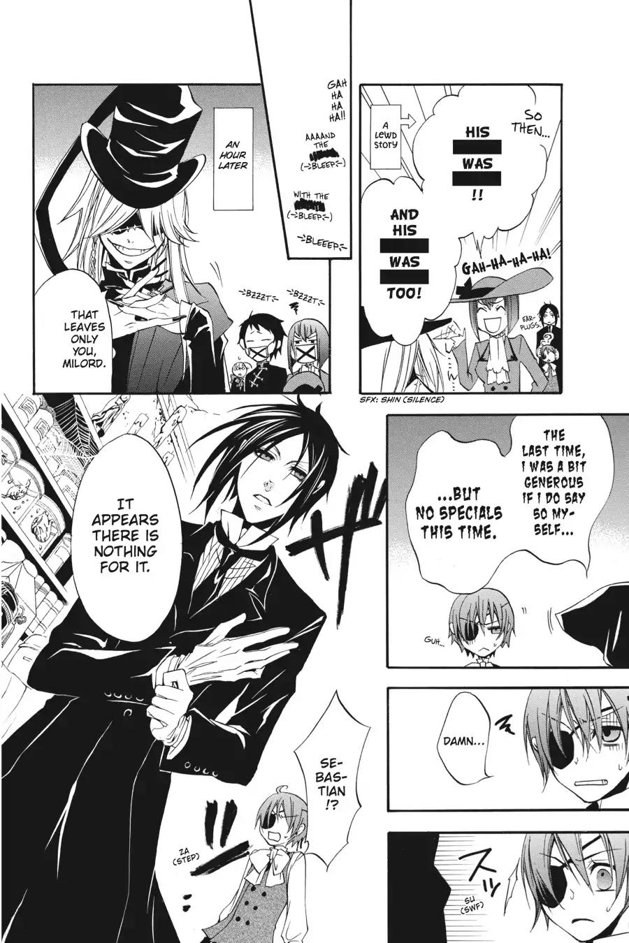 Kuroshitsuji Chapter 6 page 20 - Chapter 6: At noon: The Butler, Activated