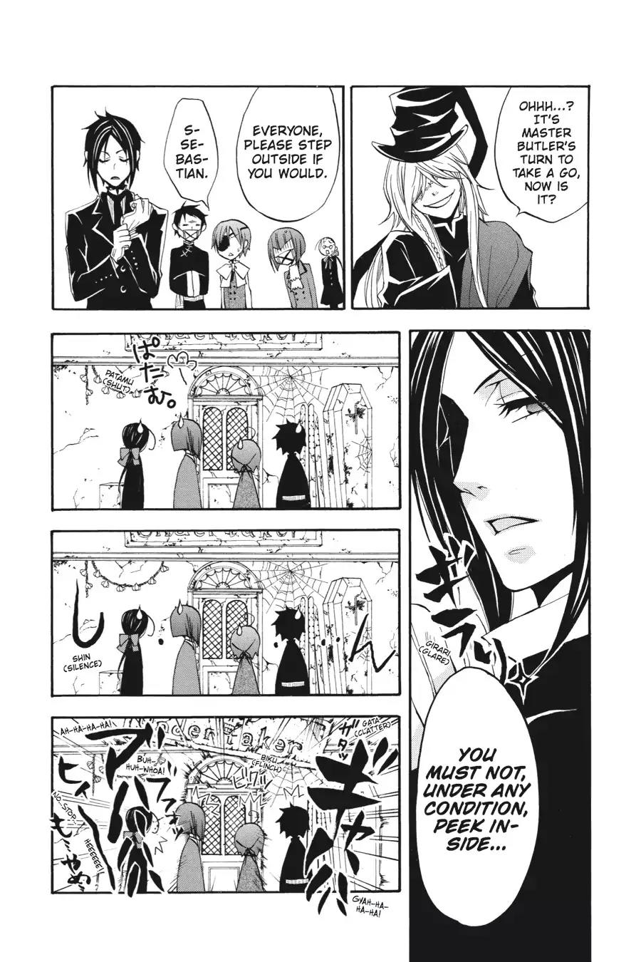 Kuroshitsuji Chapter 6 page 21 - Chapter 6: At noon: The Butler, Activated