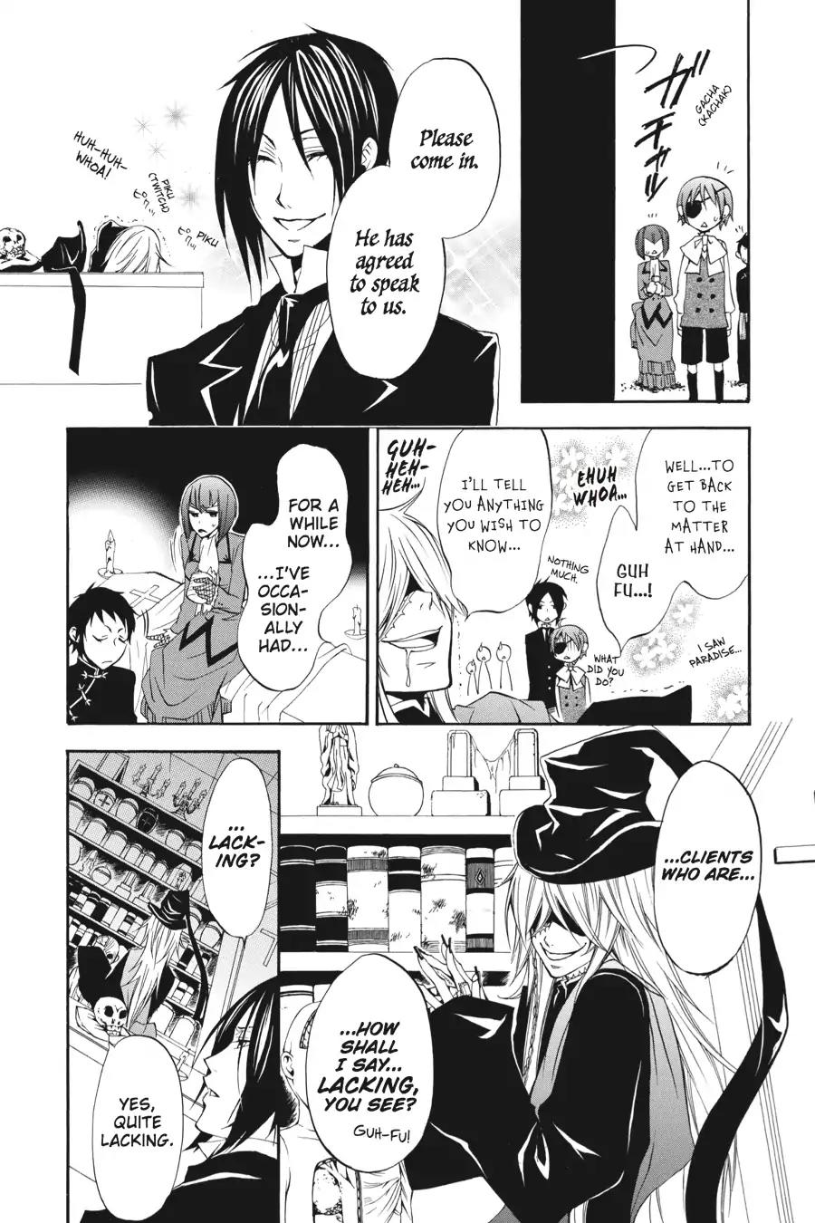 Kuroshitsuji Chapter 6 page 22 - Chapter 6: At noon: The Butler, Activated