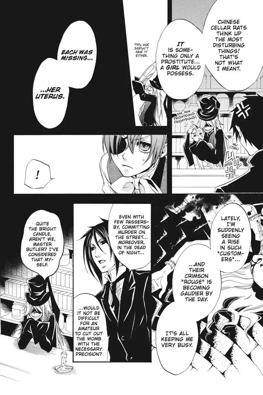 Kuroshitsuji Chapter 6 page 24 - Chapter 6: At noon: The Butler, Activated