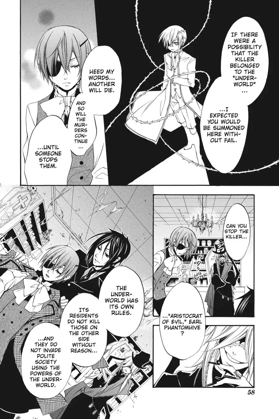 Kuroshitsuji Chapter 6 page 26 - Chapter 6: At noon: The Butler, Activated