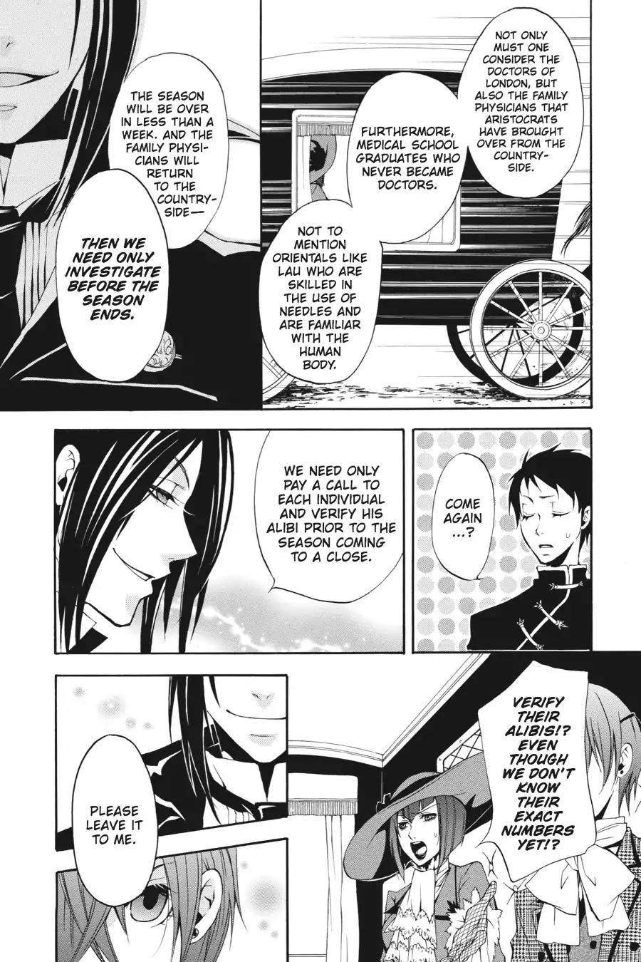 Kuroshitsuji Chapter 6 page 29 - Chapter 6: At noon: The Butler, Activated