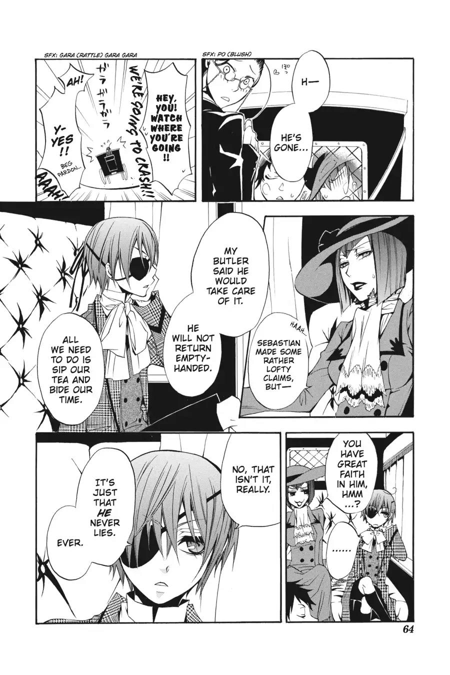 Kuroshitsuji Chapter 6 page 32 - Chapter 6: At noon: The Butler, Activated