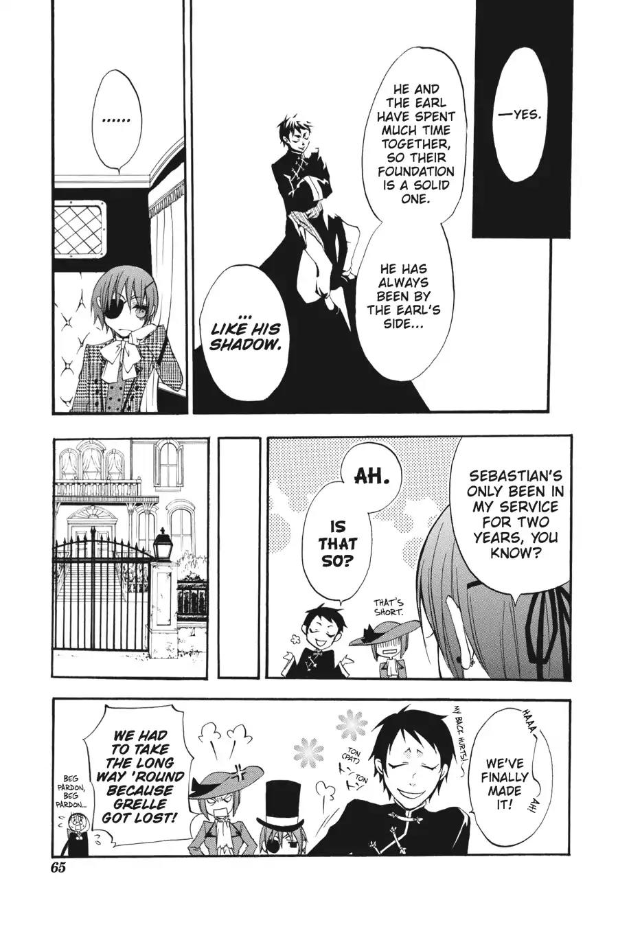 Kuroshitsuji Chapter 6 page 33 - Chapter 6: At noon: The Butler, Activated