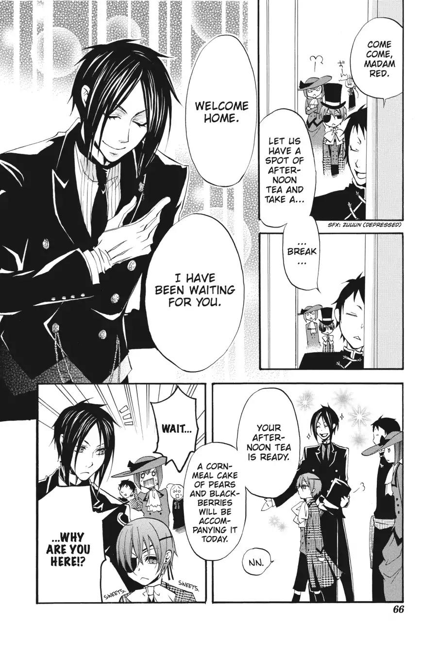 Kuroshitsuji Chapter 6 page 34 - Chapter 6: At noon: The Butler, Activated