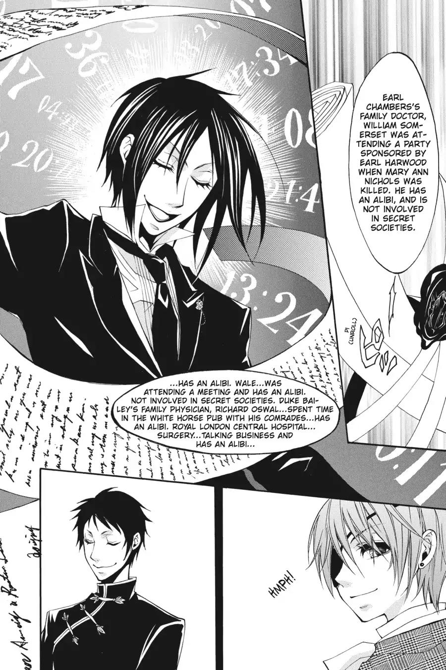 Kuroshitsuji Chapter 6 page 36 - Chapter 6: At noon: The Butler, Activated