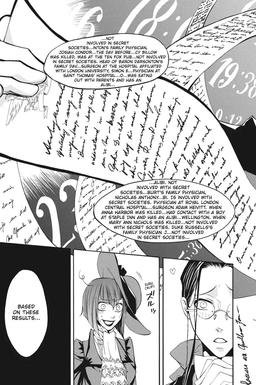 Kuroshitsuji Chapter 6 page 37 - Chapter 6: At noon: The Butler, Activated