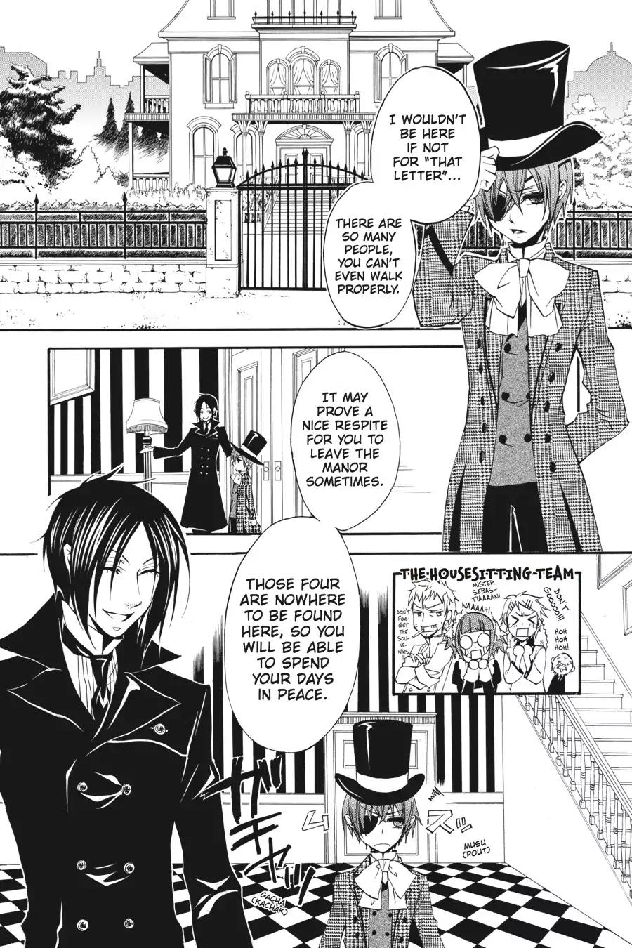 Kuroshitsuji Chapter 6 page 5 - Chapter 6: At noon: The Butler, Activated