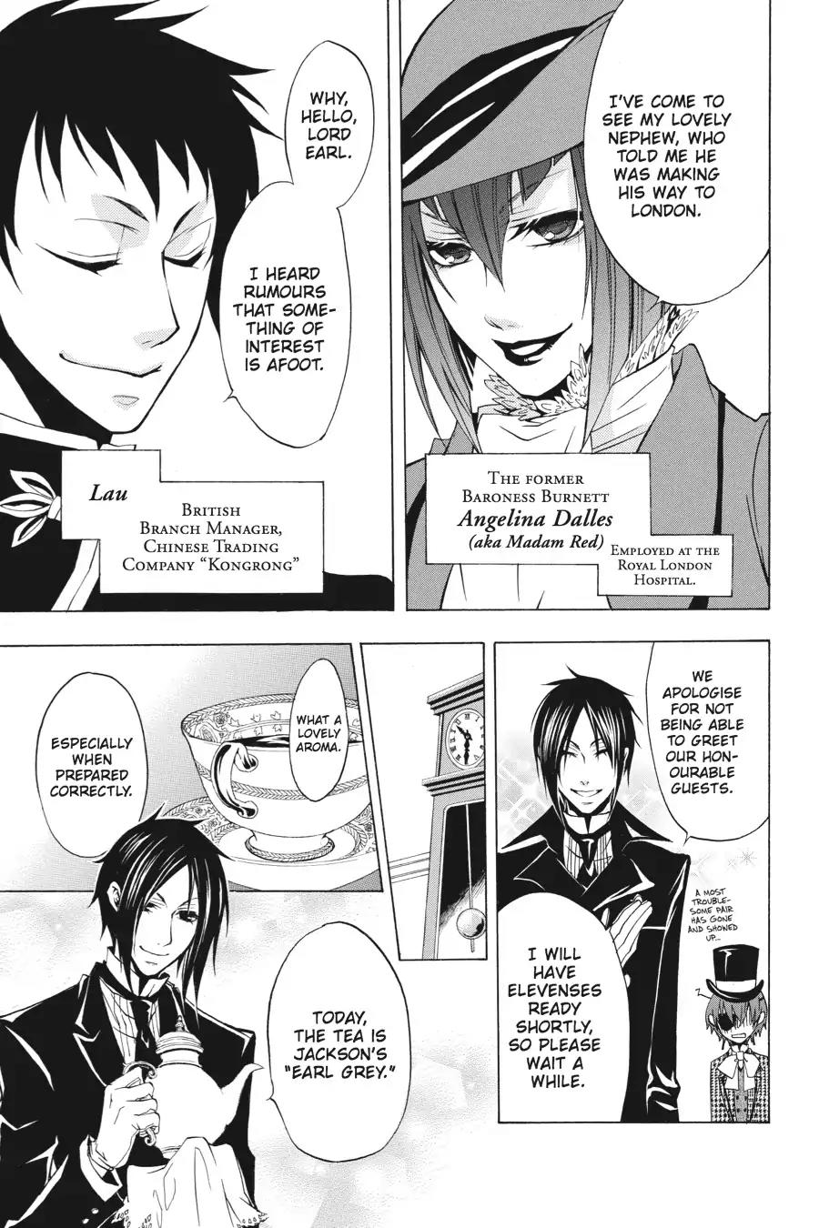 Kuroshitsuji Chapter 6 page 7 - Chapter 6: At noon: The Butler, Activated