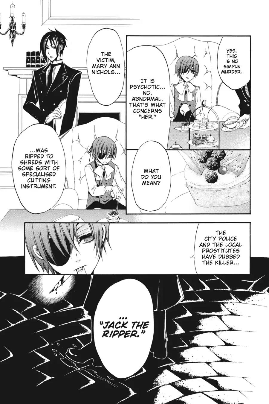 Kuroshitsuji Chapter 6 page 9 - Chapter 6: At noon: The Butler, Activated