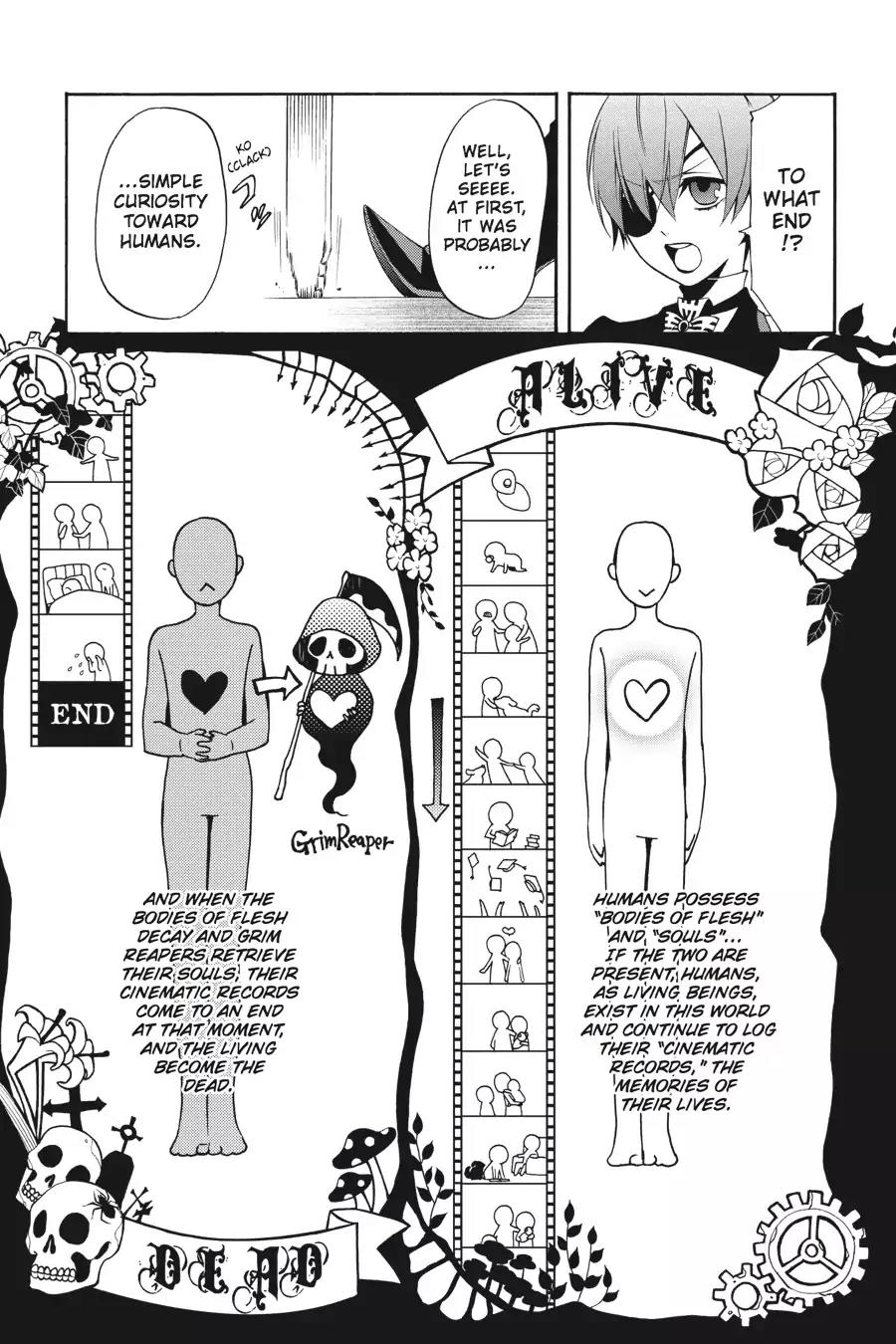 Kuroshitsuji Chapter 60 page 11 - Chapter 60: In the afternoon: The Butler, Shaken