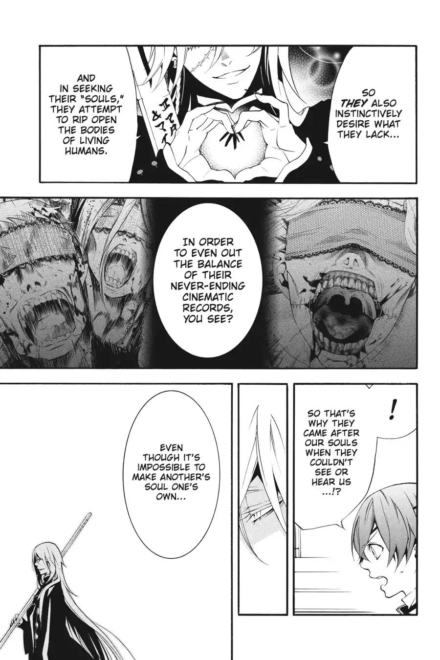 Kuroshitsuji Chapter 60 page 17 - Chapter 60: In the afternoon: The Butler, Shaken