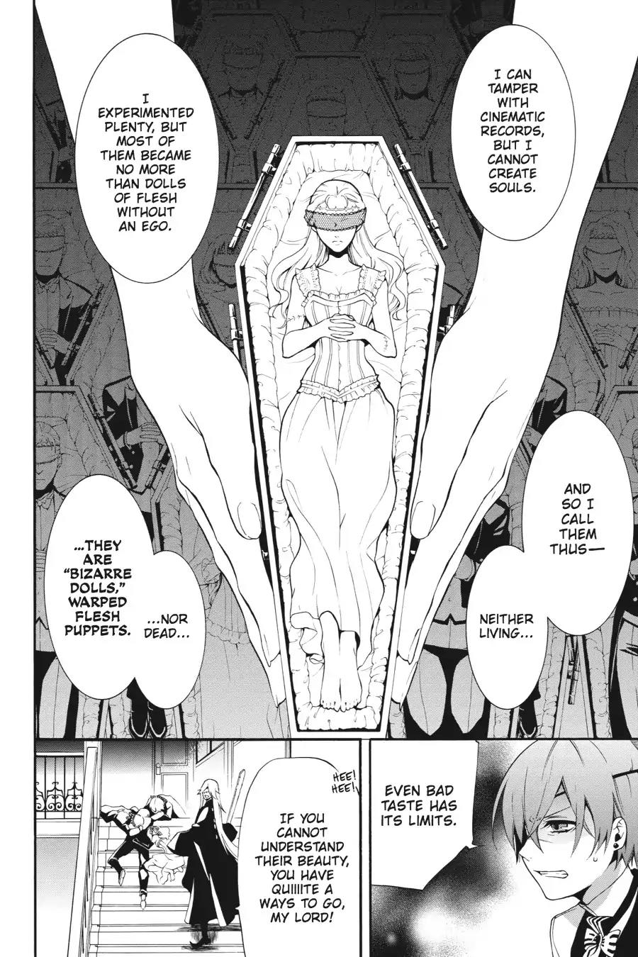 Kuroshitsuji Chapter 60 page 18 - Chapter 60: In the afternoon: The Butler, Shaken