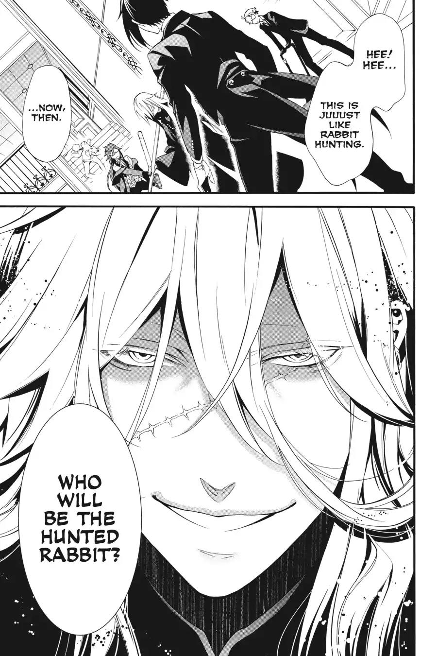 Kuroshitsuji Chapter 60 page 27 - Chapter 60: In the afternoon: The Butler, Shaken