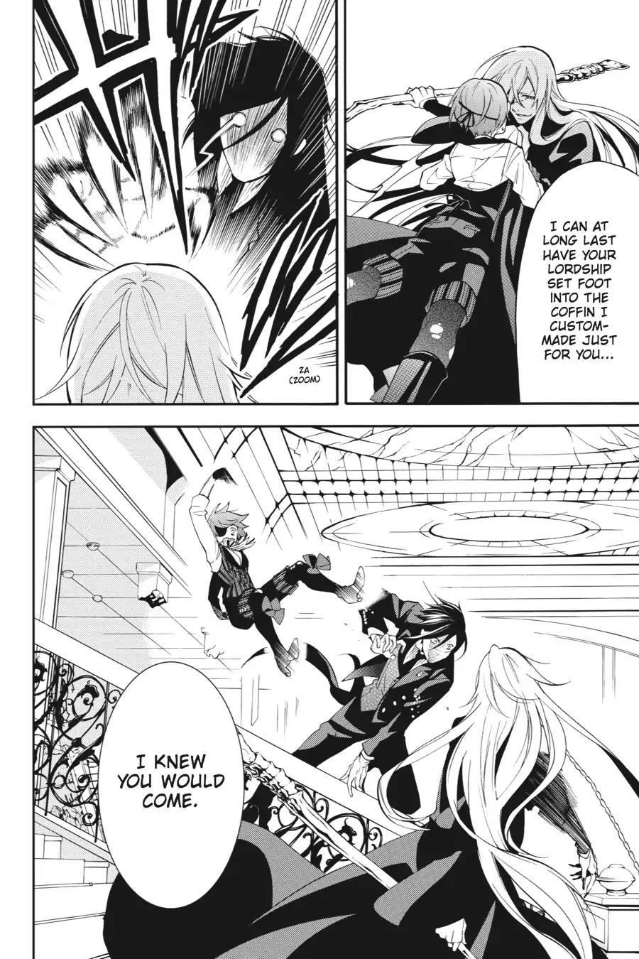 Kuroshitsuji Chapter 61 page 20 - Chapter 61: At night: The Butler, Born