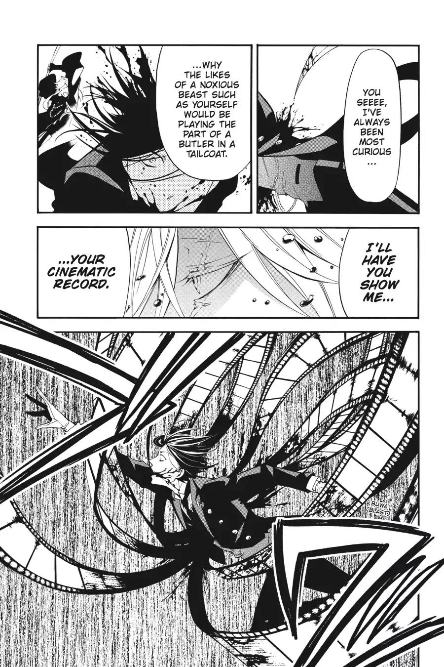 Kuroshitsuji Chapter 61 page 23 - Chapter 61: At night: The Butler, Born