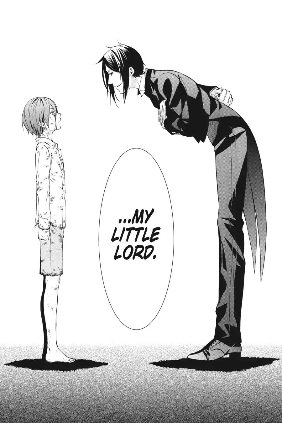 Kuroshitsuji Chapter 61 page 28 - Chapter 61: At night: The Butler, Born