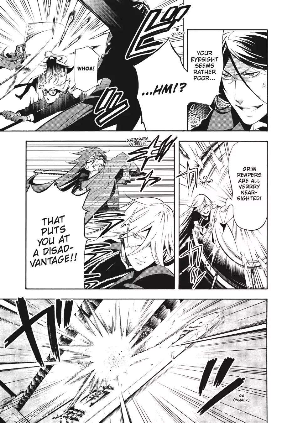 Kuroshitsuji Chapter 61 page 3 - Chapter 61: At night: The Butler, Born