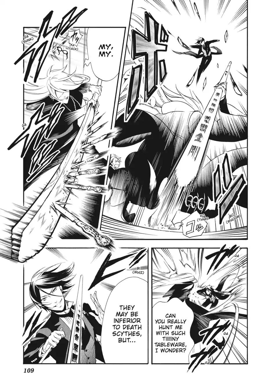 Kuroshitsuji Chapter 61 page 7 - Chapter 61: At night: The Butler, Born