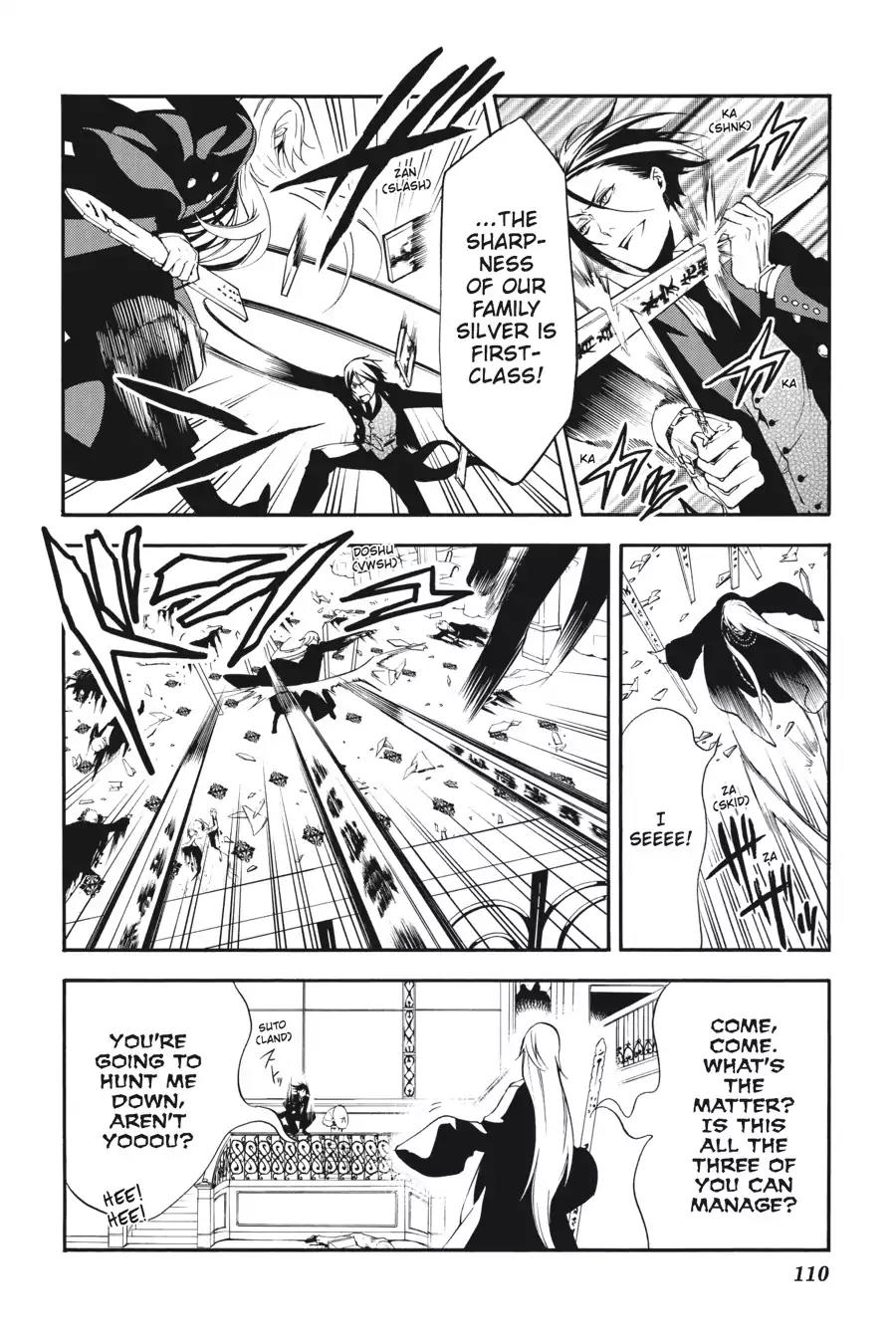 Kuroshitsuji Chapter 61 page 8 - Chapter 61: At night: The Butler, Born