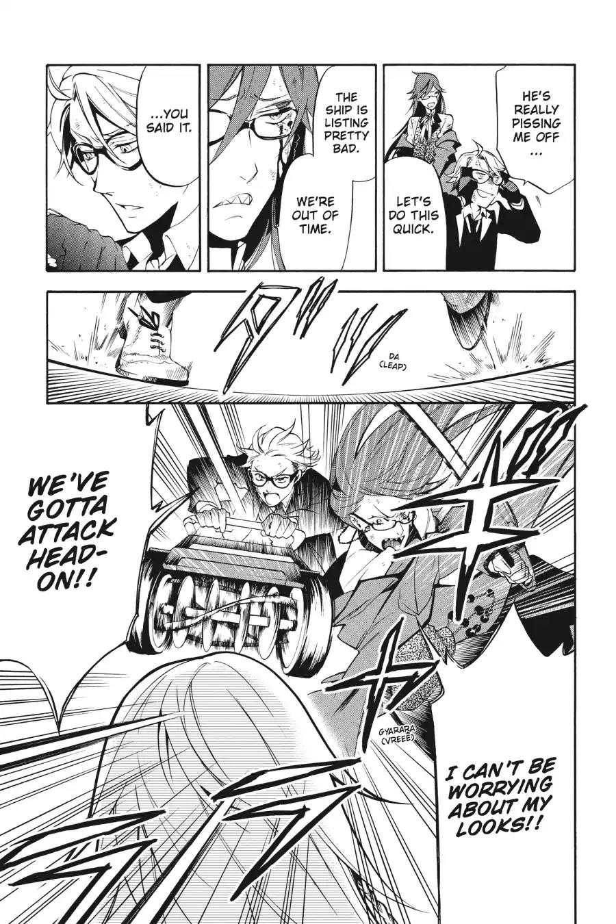 Kuroshitsuji Chapter 61 page 9 - Chapter 61: At night: The Butler, Born