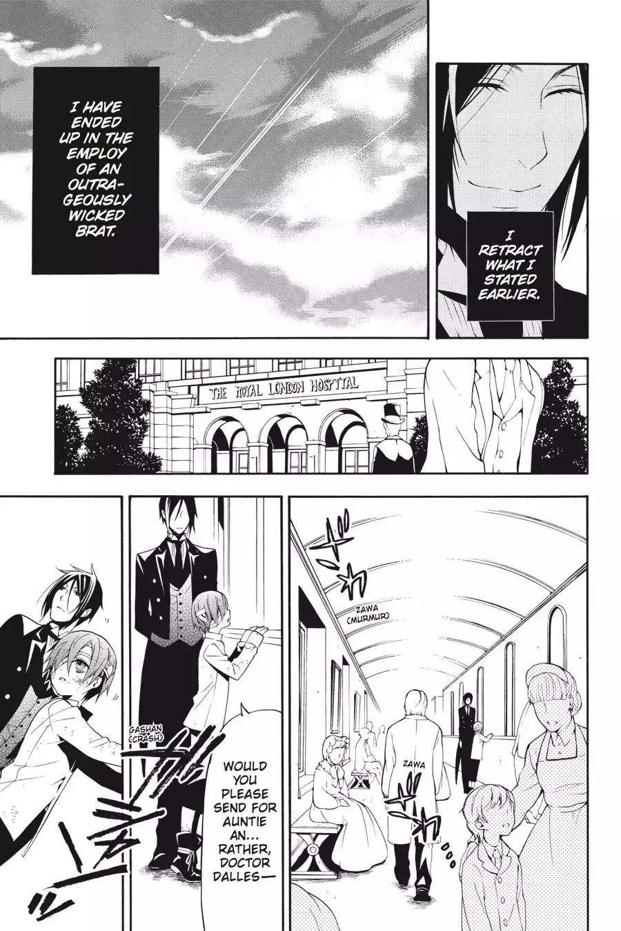 Kuroshitsuji Chapter 62 page 11 - Chapter 62: At midnight: The Butler, Maturing