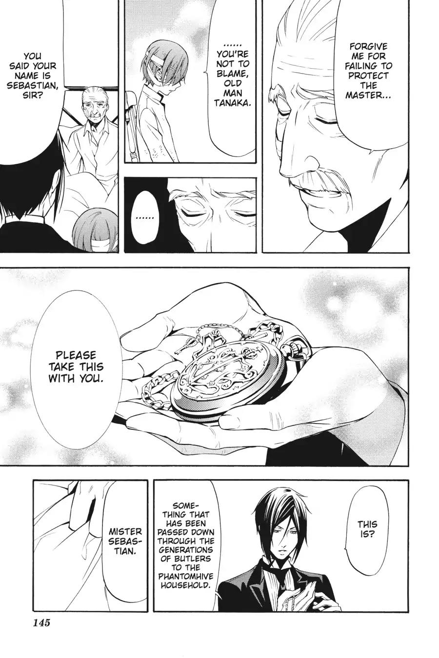 Kuroshitsuji Chapter 62 page 13 - Chapter 62: At midnight: The Butler, Maturing