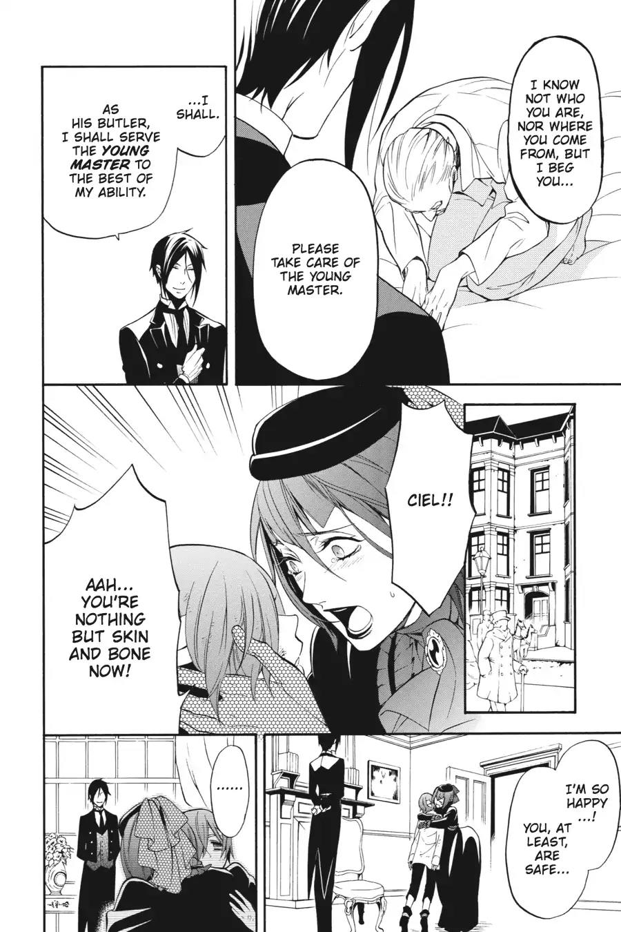 Kuroshitsuji Chapter 62 page 14 - Chapter 62: At midnight: The Butler, Maturing
