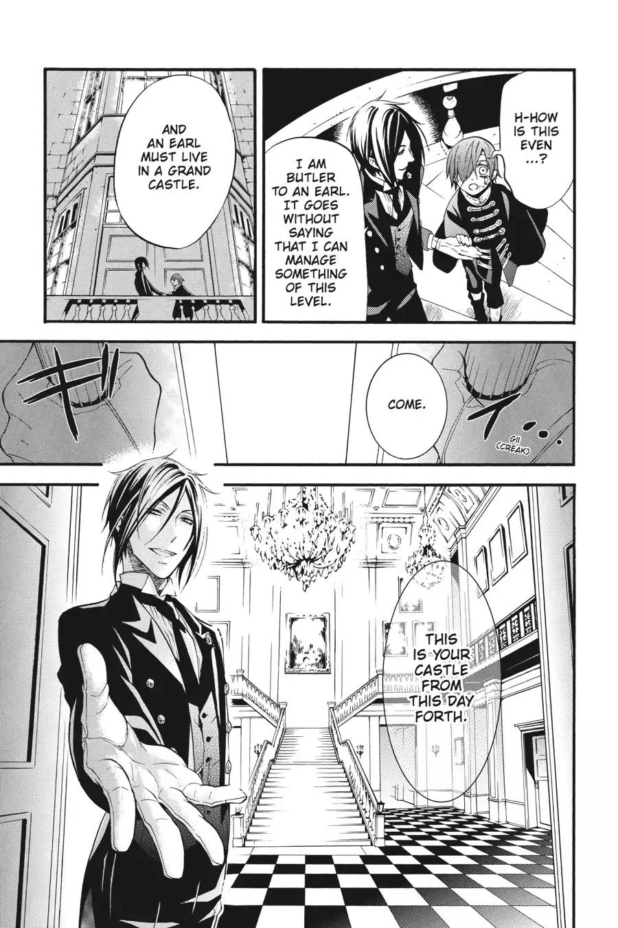 Kuroshitsuji Chapter 62 page 21 - Chapter 62: At midnight: The Butler, Maturing