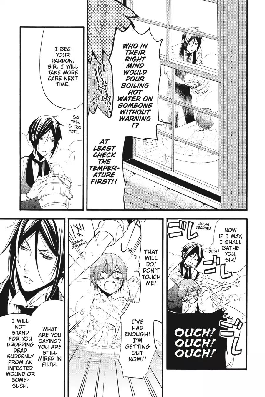 Kuroshitsuji Chapter 62 page 23 - Chapter 62: At midnight: The Butler, Maturing