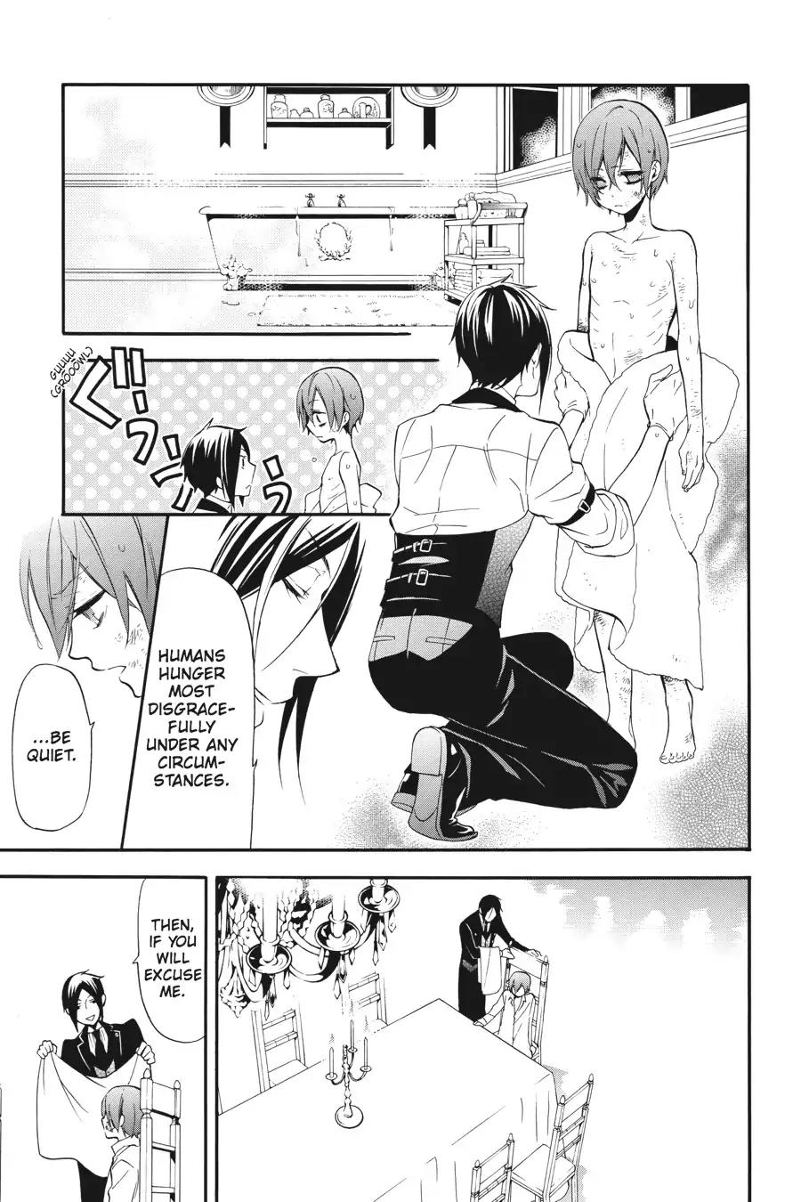 Kuroshitsuji Chapter 62 page 27 - Chapter 62: At midnight: The Butler, Maturing