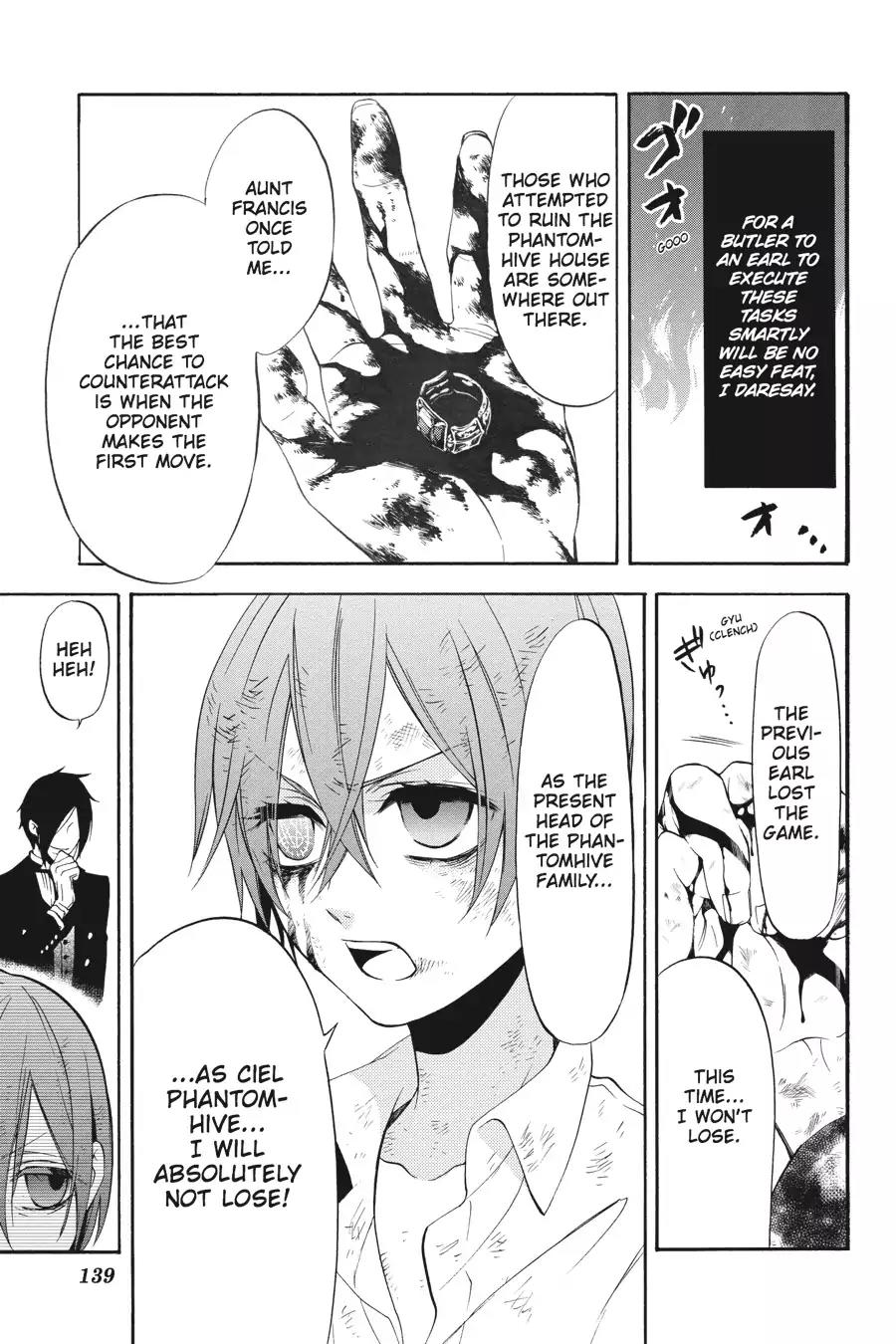Kuroshitsuji Chapter 62 page 7 - Chapter 62: At midnight: The Butler, Maturing