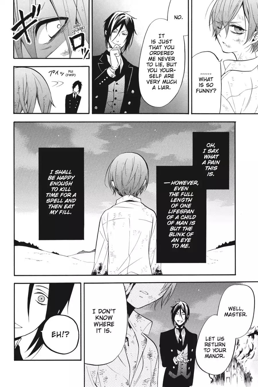 Kuroshitsuji Chapter 62 page 8 - Chapter 62: At midnight: The Butler, Maturing