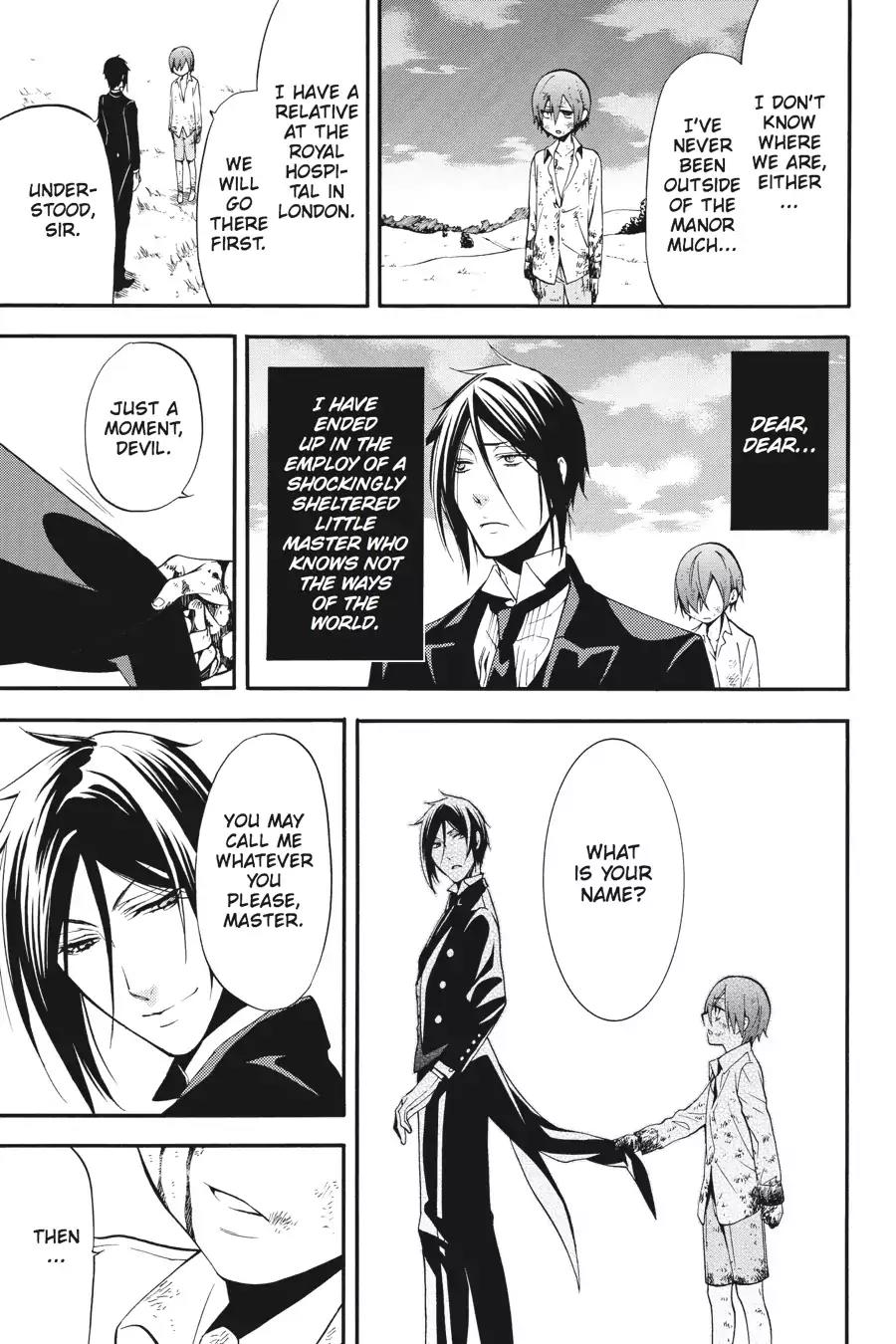 Kuroshitsuji Chapter 62 page 9 - Chapter 62: At midnight: The Butler, Maturing
