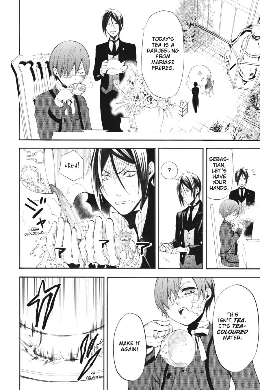 Kuroshitsuji Chapter 63 page 11 - Chapter 63: In the morning: The Butler, In Training