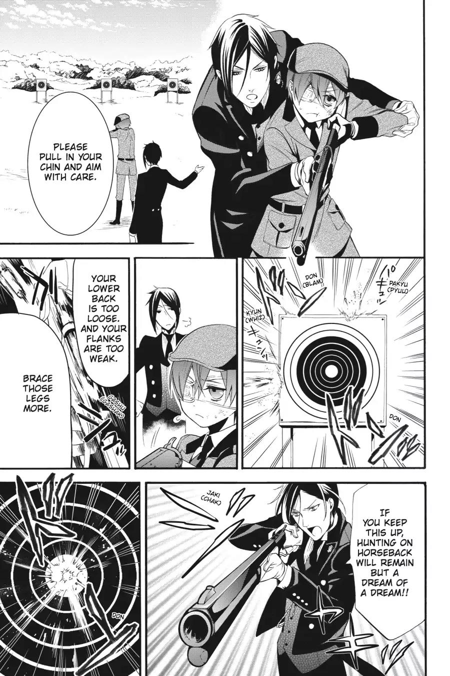 Kuroshitsuji Chapter 63 page 12 - Chapter 63: In the morning: The Butler, In Training