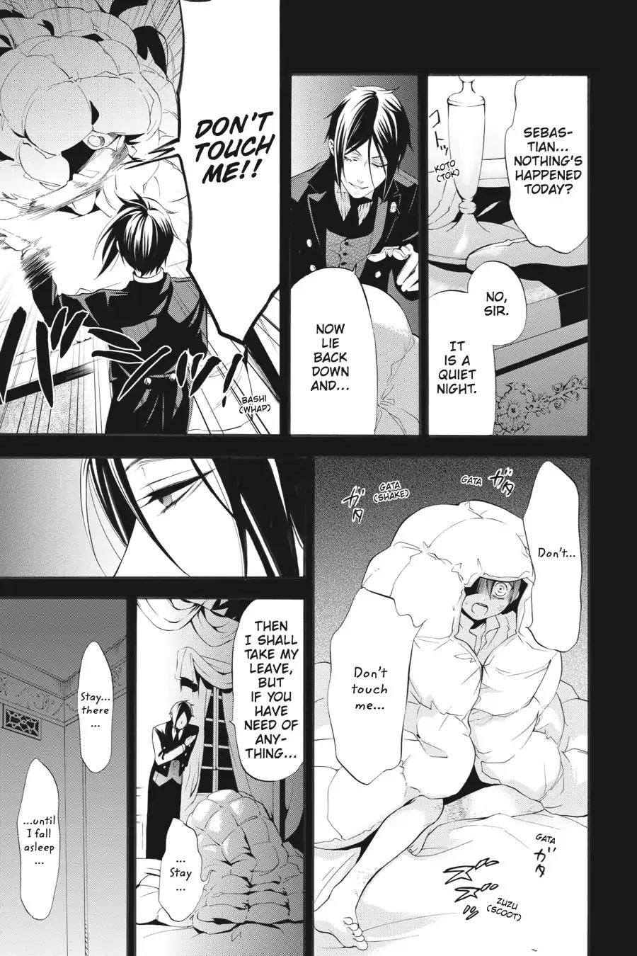 Kuroshitsuji Chapter 63 page 18 - Chapter 63: In the morning: The Butler, In Training