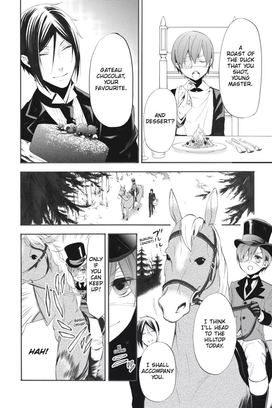 Kuroshitsuji Chapter 63 page 23 - Chapter 63: In the morning: The Butler, In Training