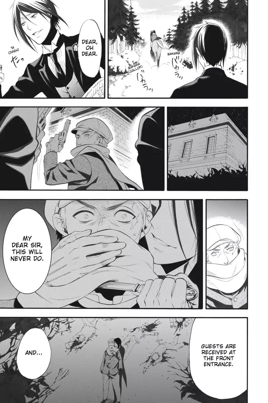 Kuroshitsuji Chapter 63 page 24 - Chapter 63: In the morning: The Butler, In Training