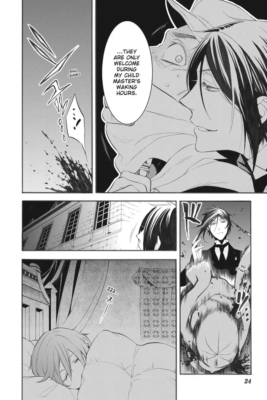 Kuroshitsuji Chapter 63 page 25 - Chapter 63: In the morning: The Butler, In Training