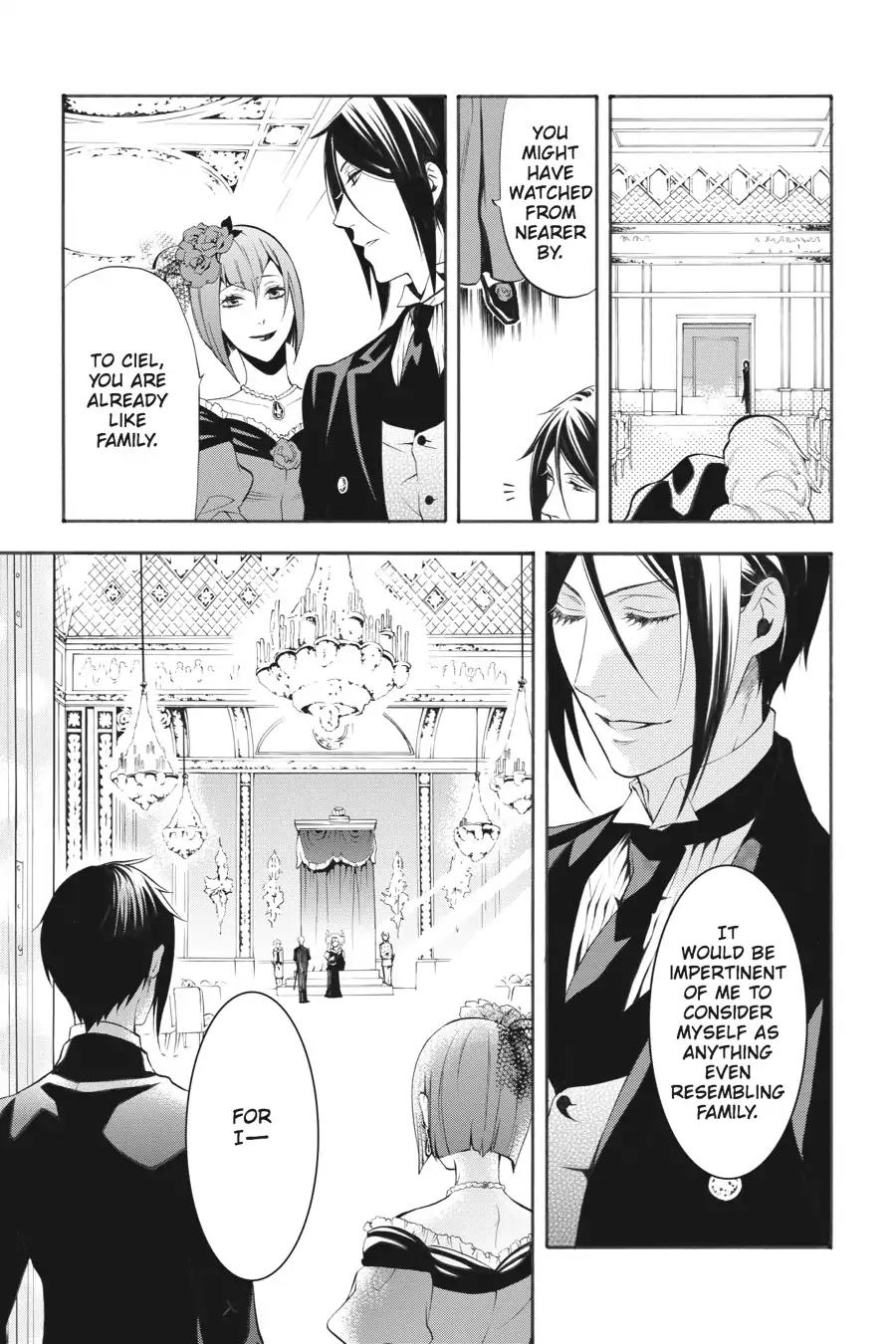 Kuroshitsuji Chapter 63 page 32 - Chapter 63: In the morning: The Butler, In Training