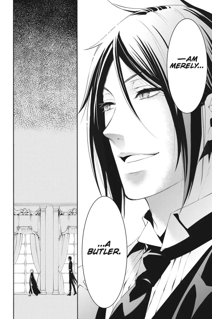 Kuroshitsuji Chapter 63 page 33 - Chapter 63: In the morning: The Butler, In Training