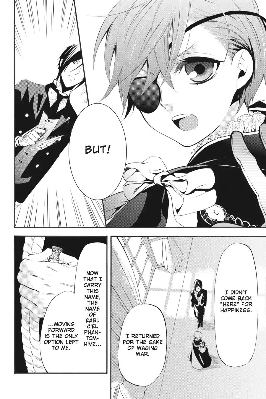 Kuroshitsuji Chapter 63 page 35 - Chapter 63: In the morning: The Butler, In Training