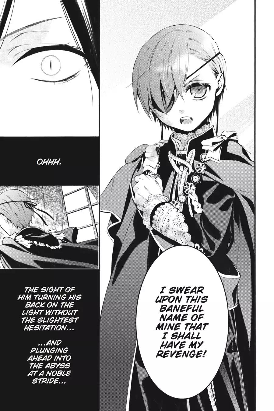 Kuroshitsuji Chapter 63 page 36 - Chapter 63: In the morning: The Butler, In Training