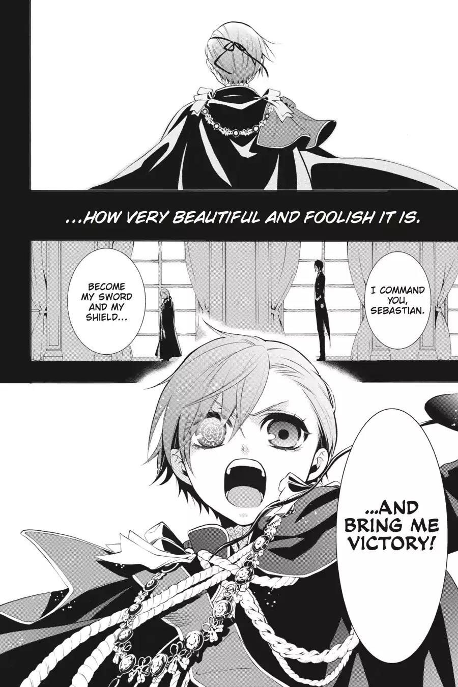 Kuroshitsuji Chapter 63 page 37 - Chapter 63: In the morning: The Butler, In Training