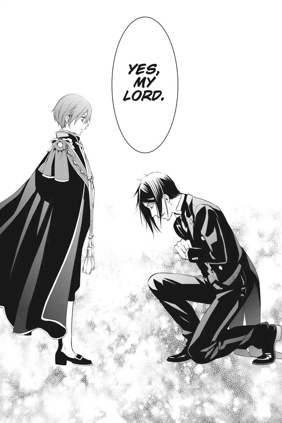 Kuroshitsuji Chapter 63 page 38 - Chapter 63: In the morning: The Butler, In Training