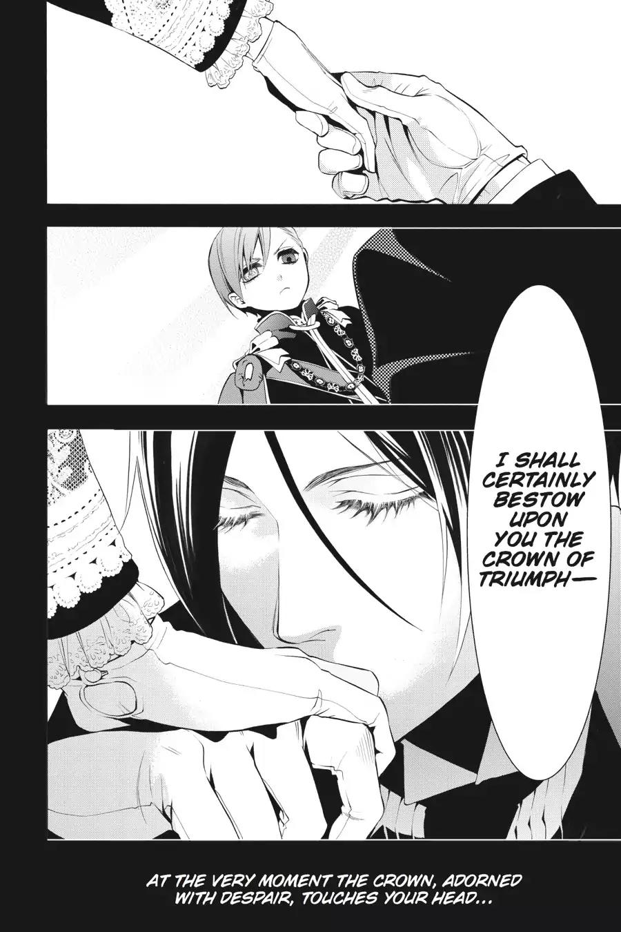 Kuroshitsuji Chapter 63 page 39 - Chapter 63: In the morning: The Butler, In Training