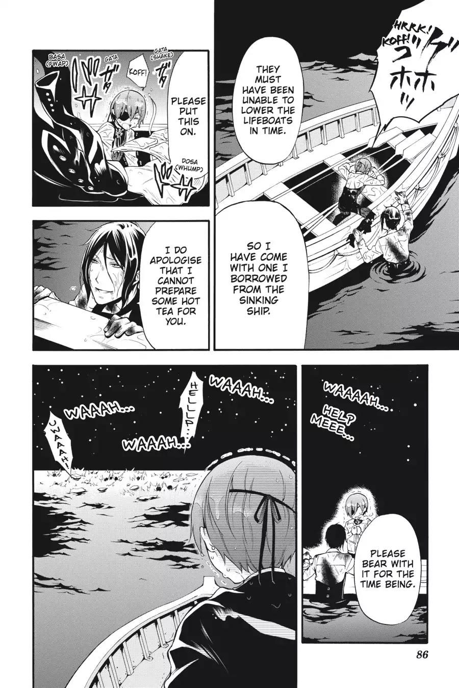Kuroshitsuji Chapter 65 page 12 - Chapter 65: In the afternoon: The Butler, Fighting Valiantly