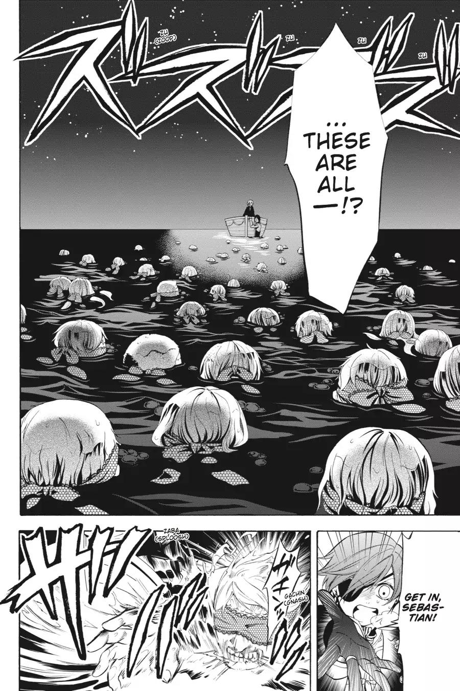 Kuroshitsuji Chapter 65 page 16 - Chapter 65: In the afternoon: The Butler, Fighting Valiantly