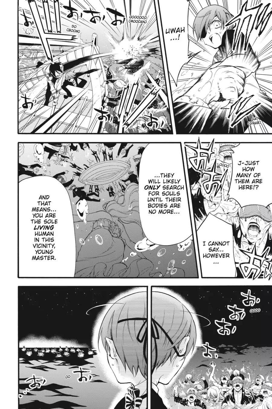 Kuroshitsuji Chapter 65 page 18 - Chapter 65: In the afternoon: The Butler, Fighting Valiantly